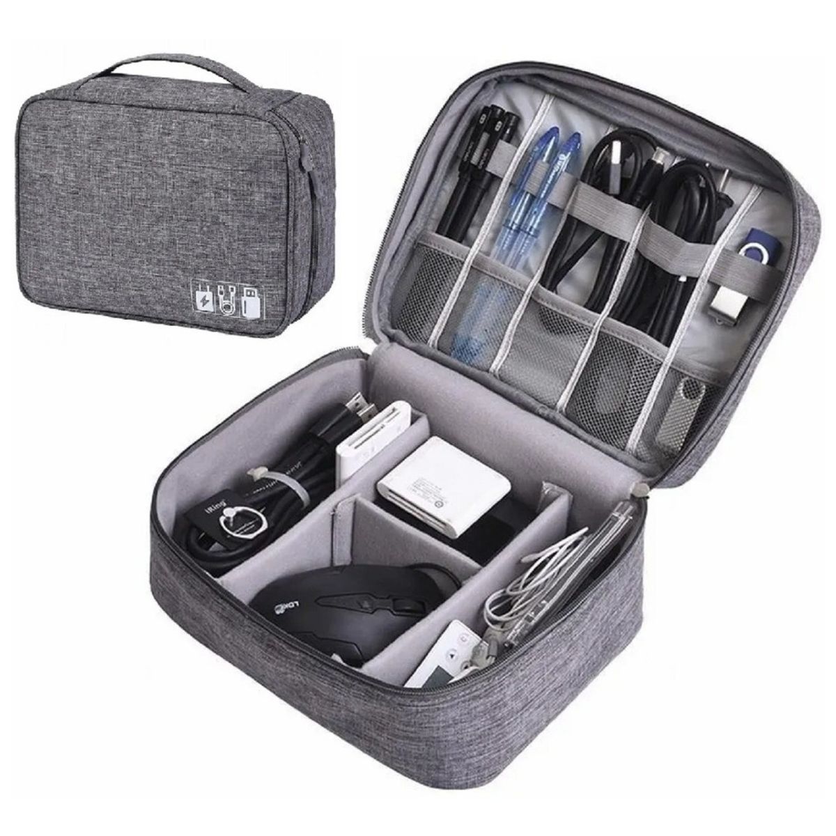 GENERICO - Estuche Organizador Cables Ordenador Bolso Organizador Viaje