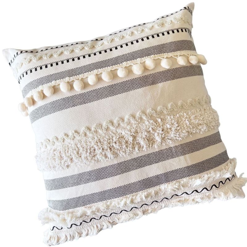 MANDIRHOME - Funda Boho Renata Cuadrada