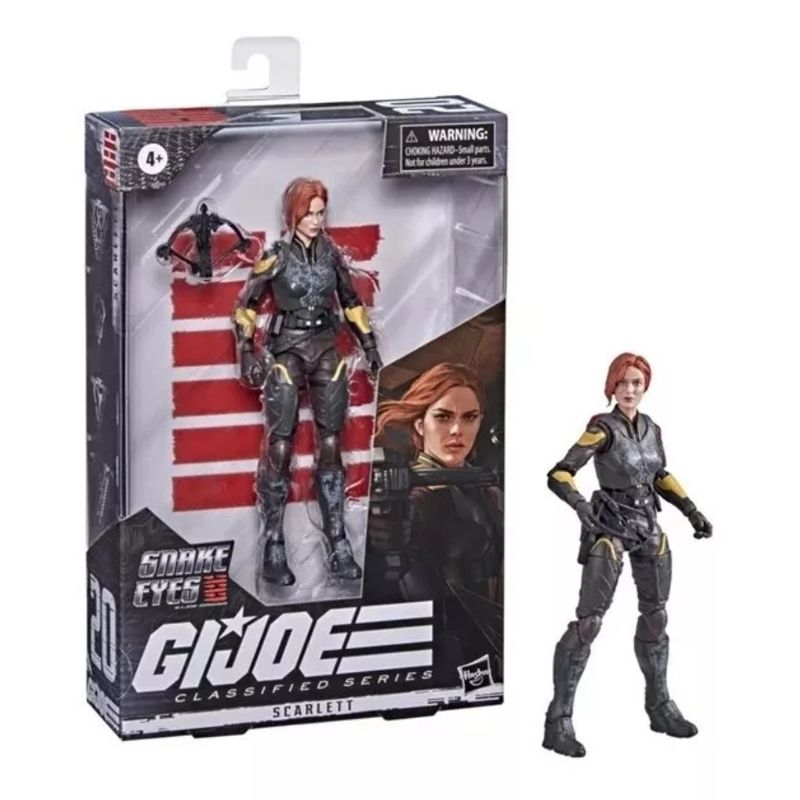 HASBRO - Figura De Gi Joe Scarlett Classified Serie Gijoe