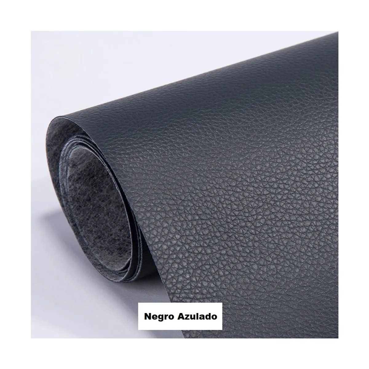 GENERICO - Parche Adhesivo Cuero Impermeable 30x20 Negro Azulado Sofás Reparación