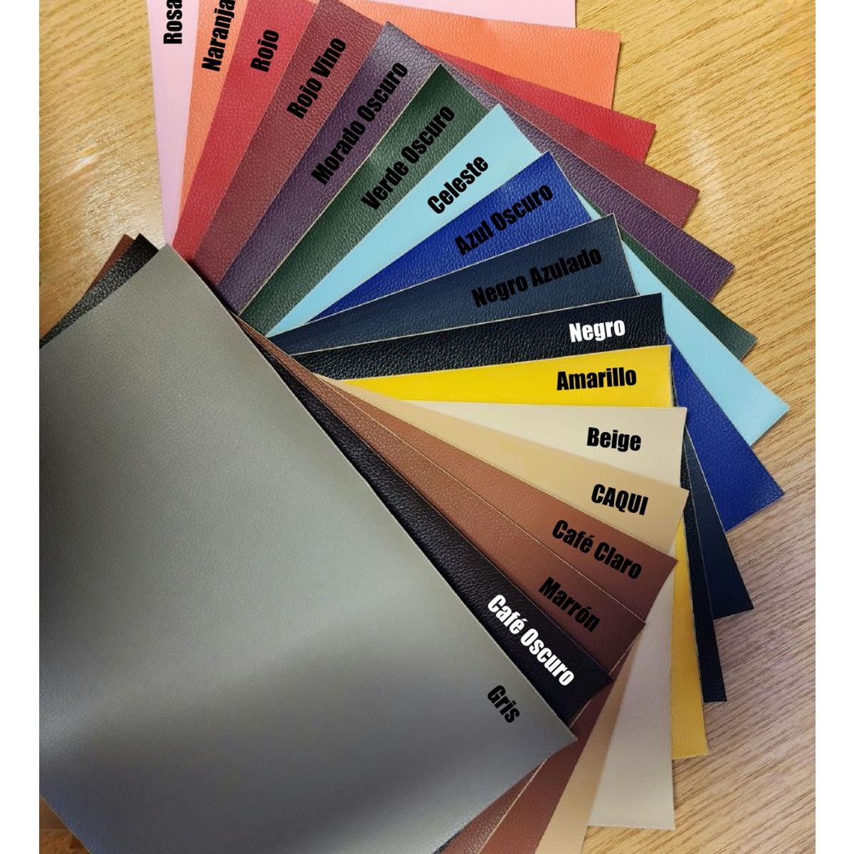 GENERICO - Parche Adhesivo Cuero Impermeable 30x20 Amarillo Sofás Reparación