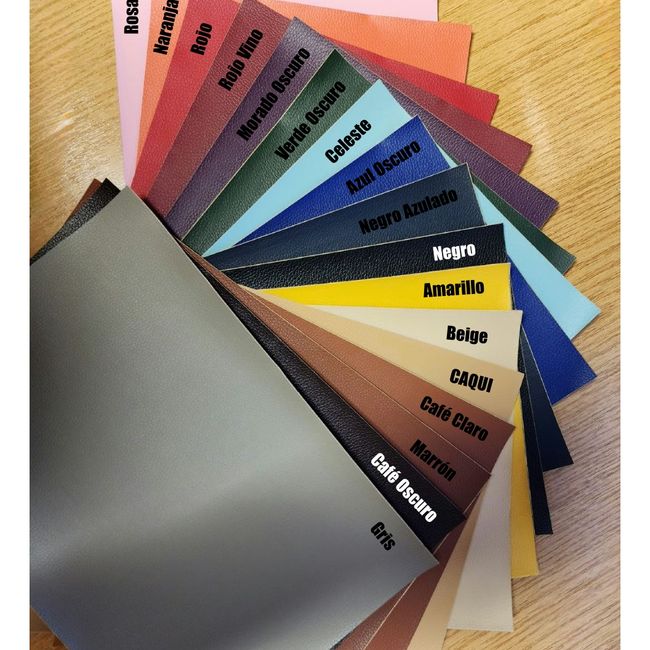 GENERICO - Parche Adhesivo Cuero Impermeable 30x20 Amarillo Sofás Reparación