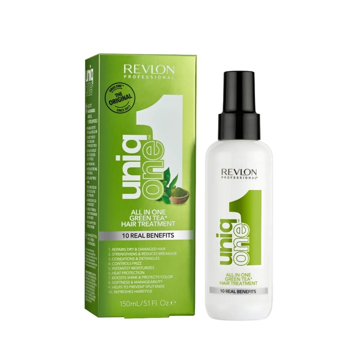 REVLON - Revlon Tratamiento Capilar Uniq One Té Verde 150 ml.-