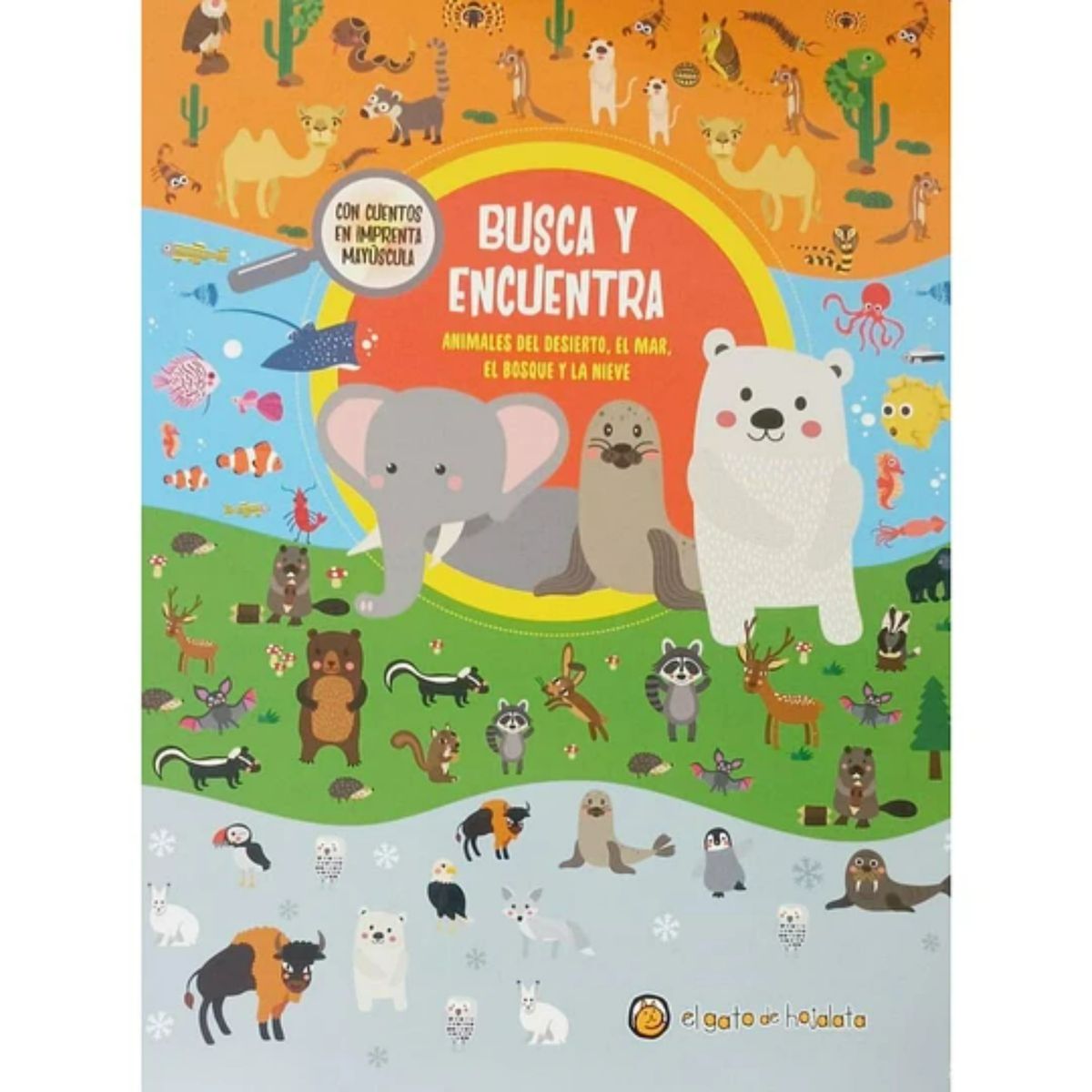 EL GATO DE HOJALATA - Busca Y Encuentra: Animales Del Desierto