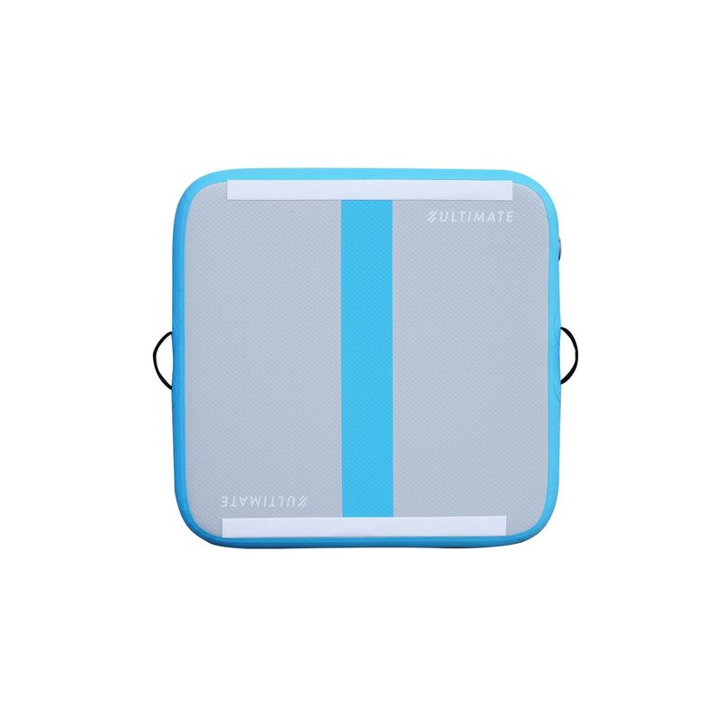 ULTIMATE FITNESS - AIRTRACK 1 METRO - COLCHONETA INFLABLE GIMNASIA - CELESTE