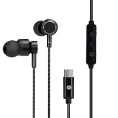 HP - Audífonos USB-C con Manos Libre High Bass 1.2m DHH-1127 - Negro