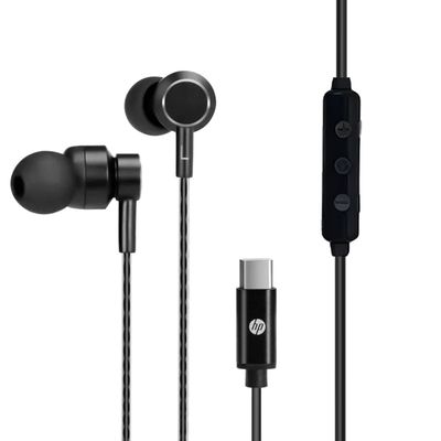 Imagen 2 del producto Audífonos USB-C con Manos Libre High Bass 1.2m DHH-1127 Negro