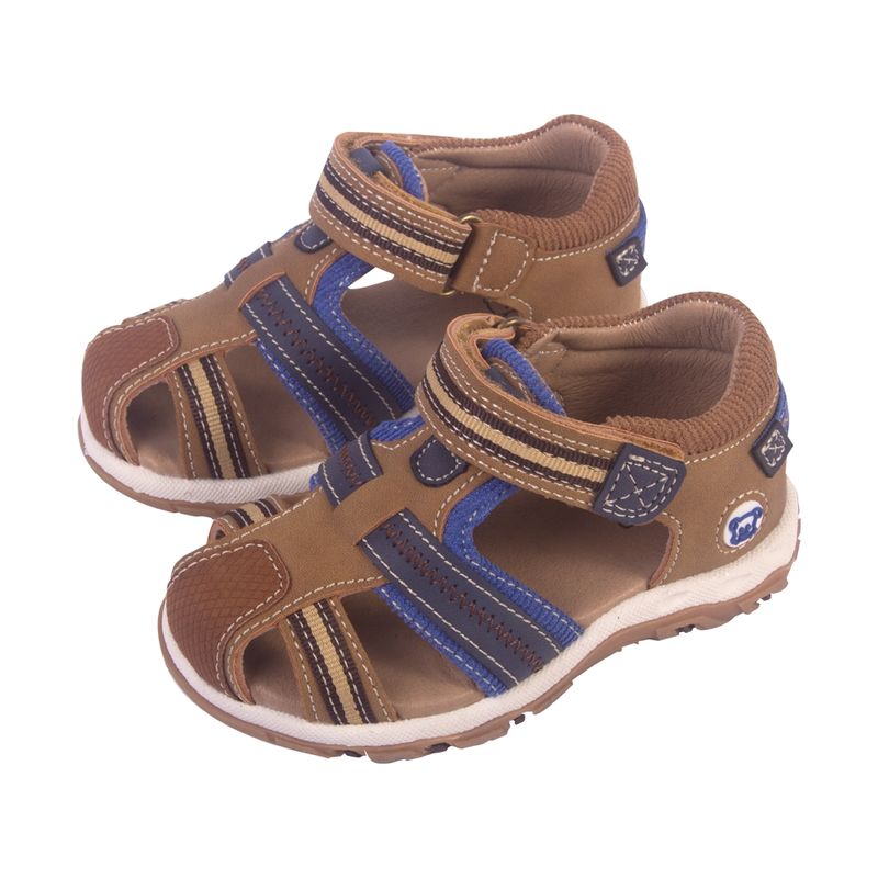 PILLIN - Sandalias Bebe Niño Café Pillin PILLIN
