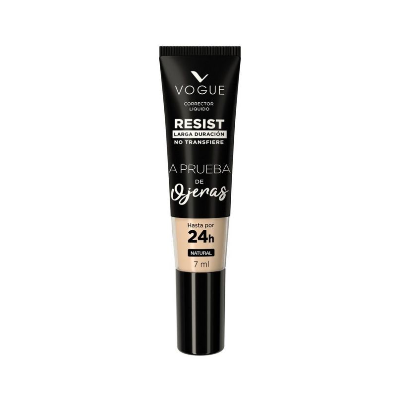 VOGUE - Vogue Corrector Resist Líquido Natural 7 ml.