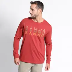 KANNU - Polera Estampada Lifestyle Hombre