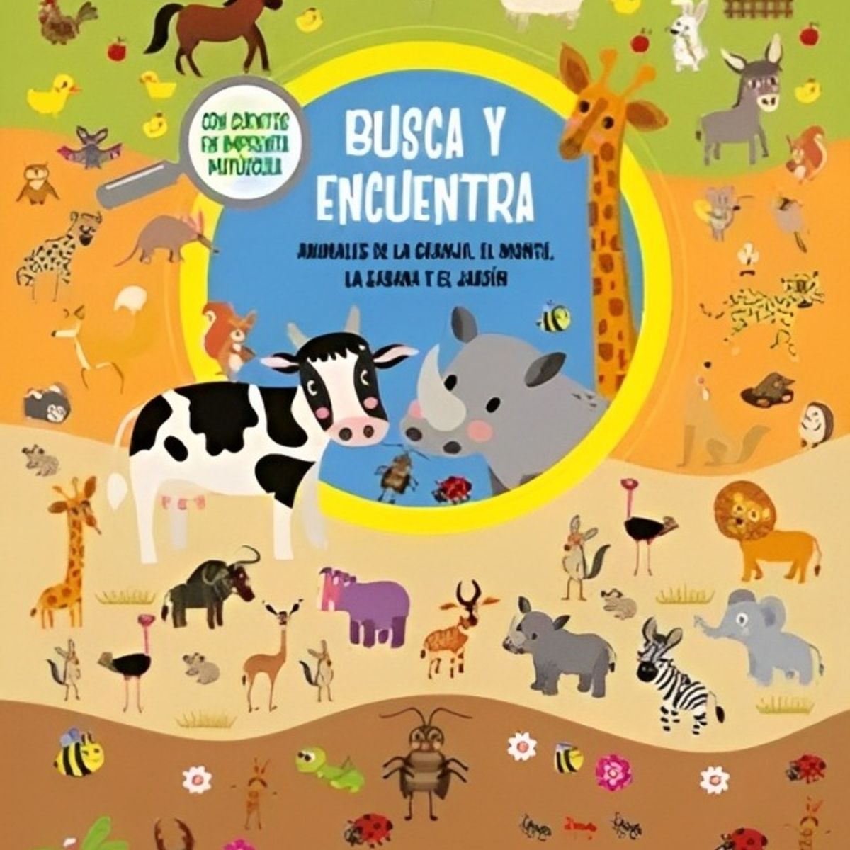 TOP10BOOKS - LIBRO Busca Y Encuentra: Animales De La Granja