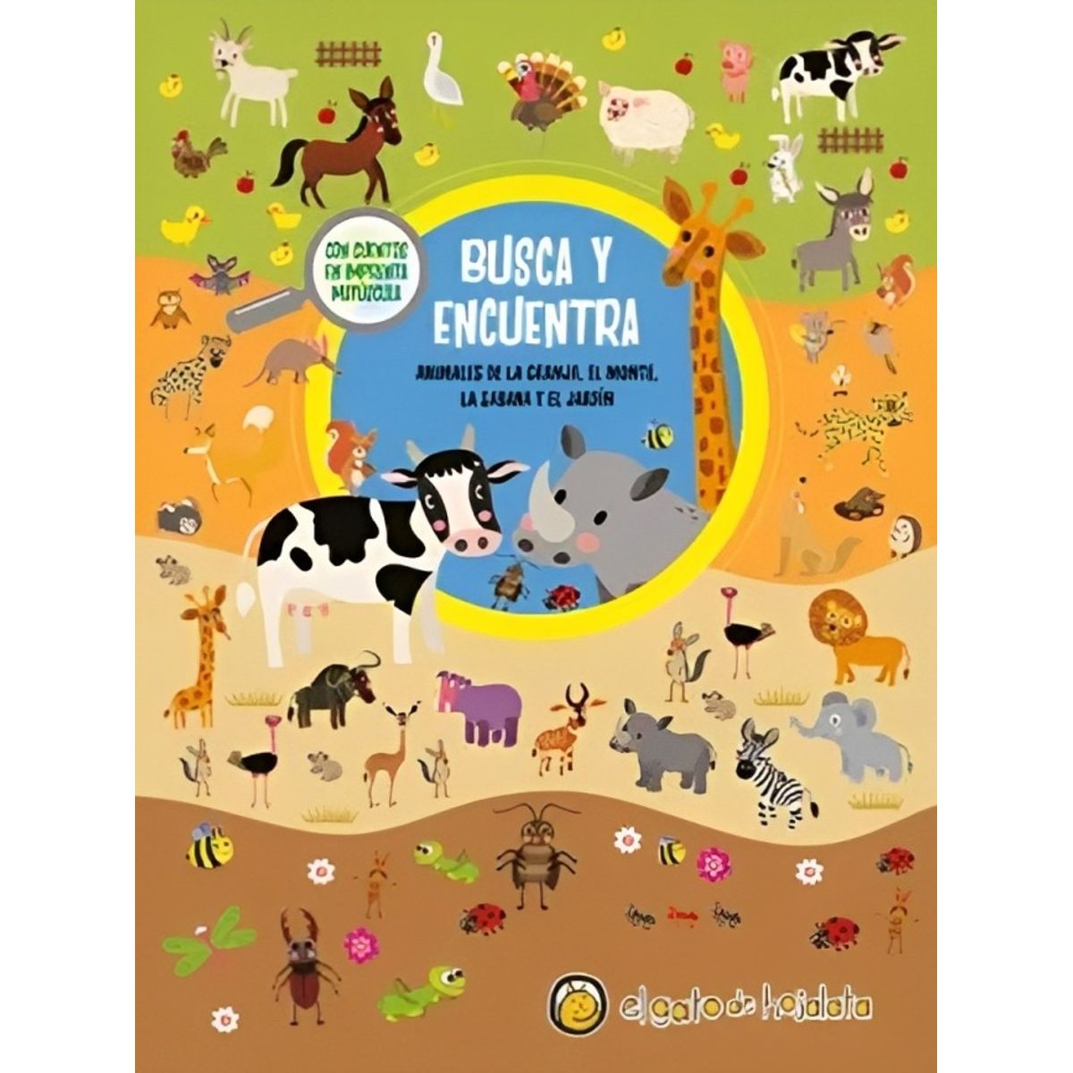 TOP10BOOKS - LIBRO Busca Y Encuentra: Animales De La Granja
