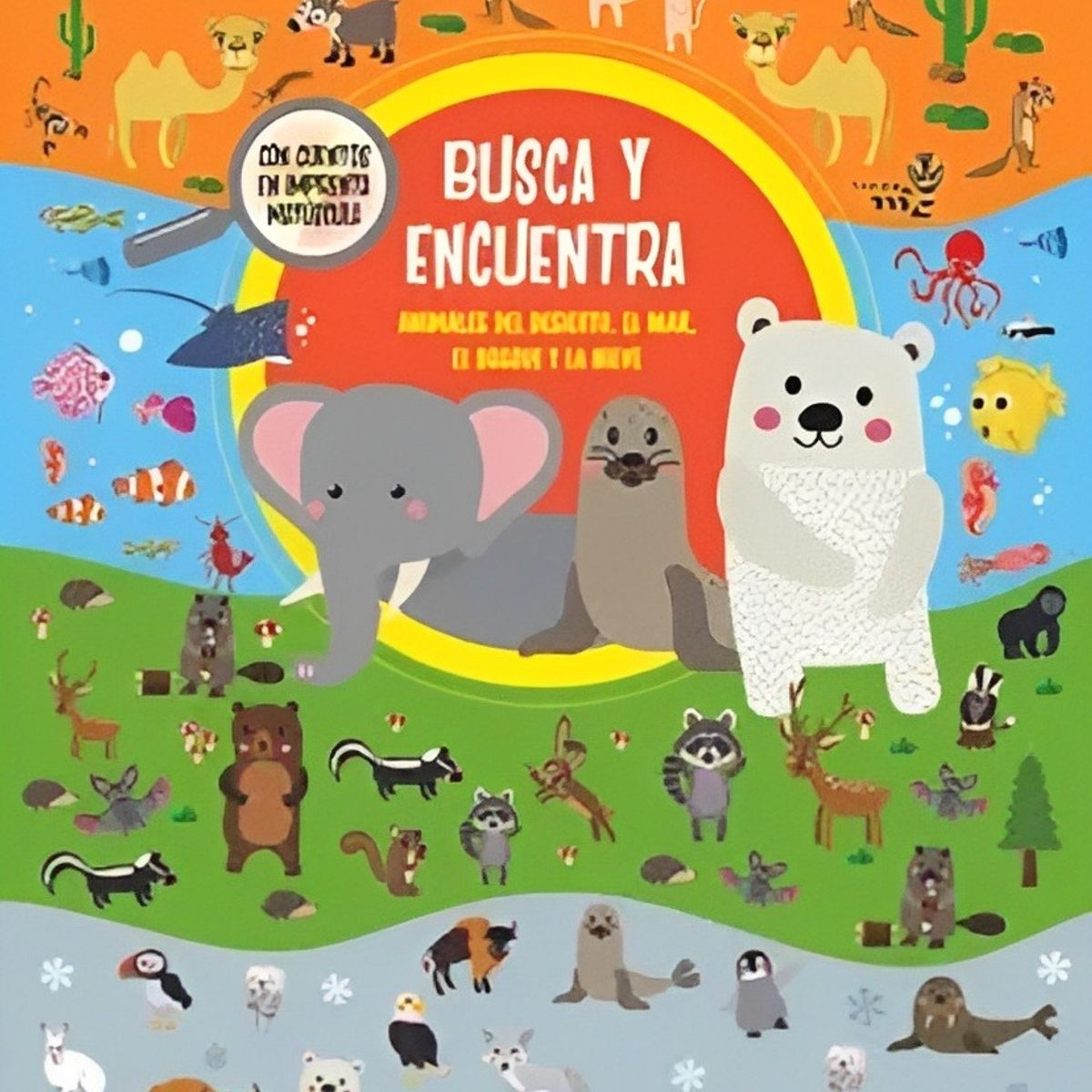 TOP10BOOKS - LIBRO Busca Y Encuentra: Animales Del Desierto