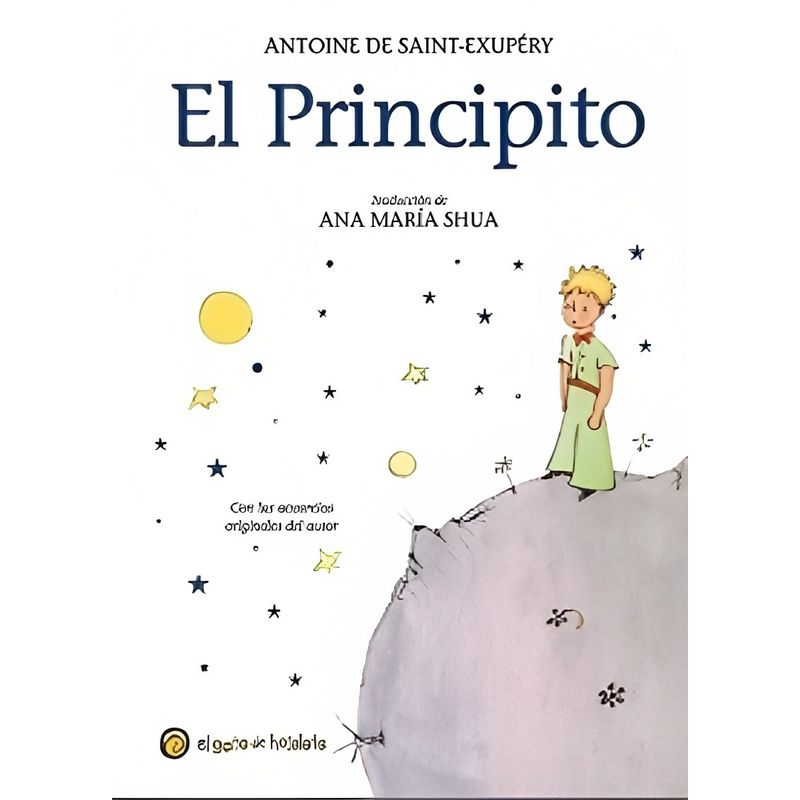 TOP10BOOKS - LIBRO EL PRINCIPITO TAPA BLANCA ACOLCHADO /995