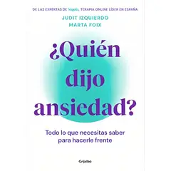 TOP10BOOKS - LIBRO ¿QUIEN DIJO ANSIEDAD? /187