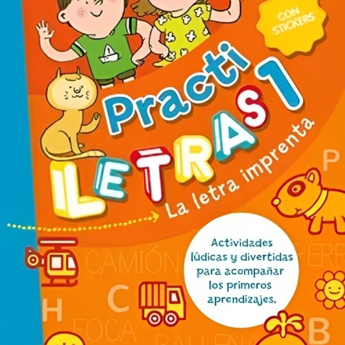 TOP10BOOKS - LIBRO Practiletras 1. La Letra Imprenta - Practiletras 1. La Letra Imprenta