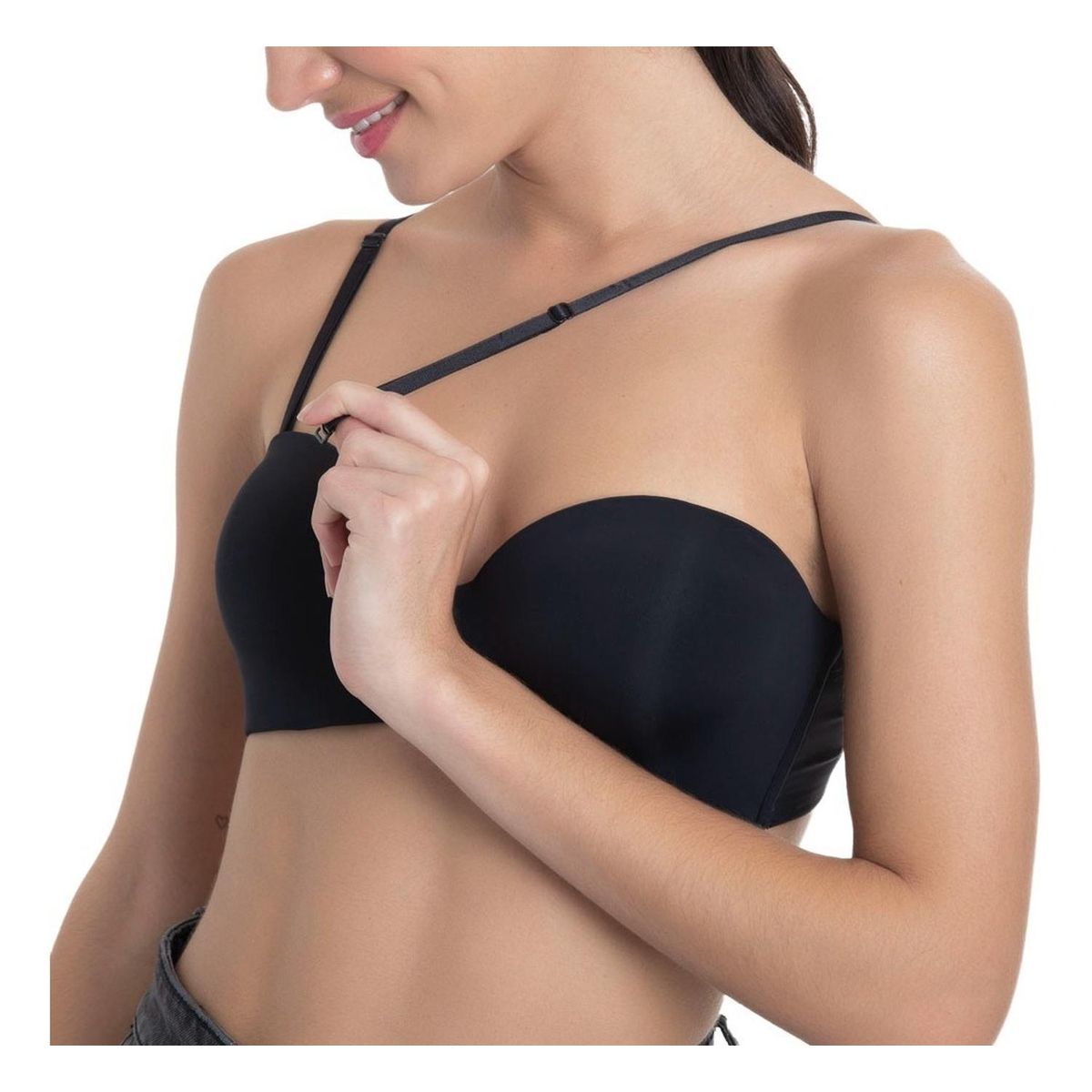 LADY GENNY - Sosten Strapless Microfibra