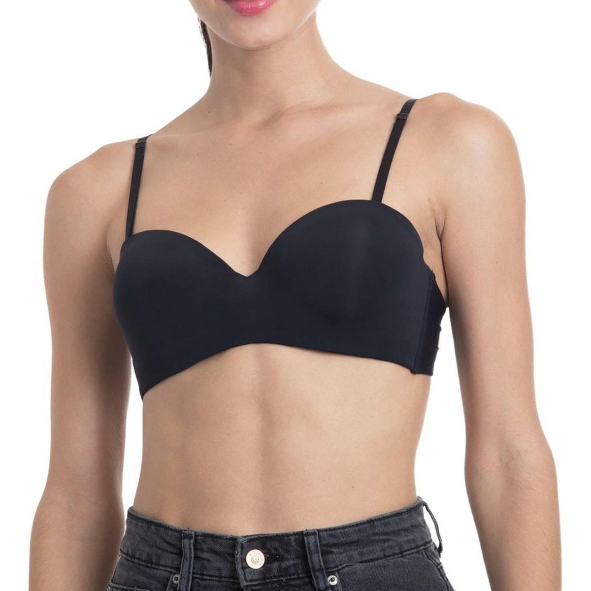 LADY GENNY - Sosten Strapless Microfibra