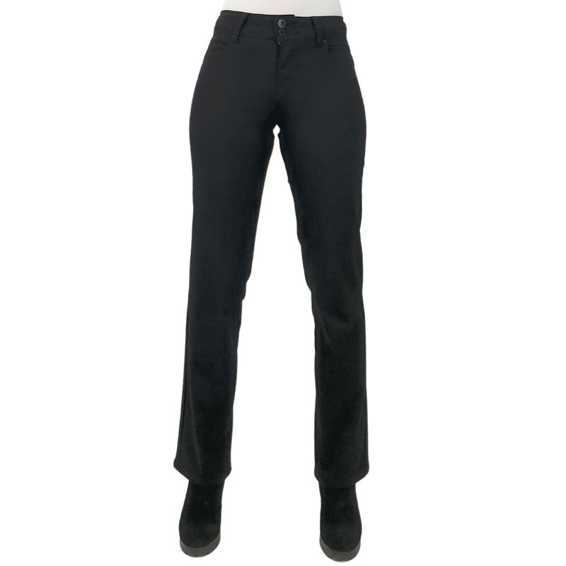 TENTATION - PANTALON GABARDINA RECTO TIRO ALTO