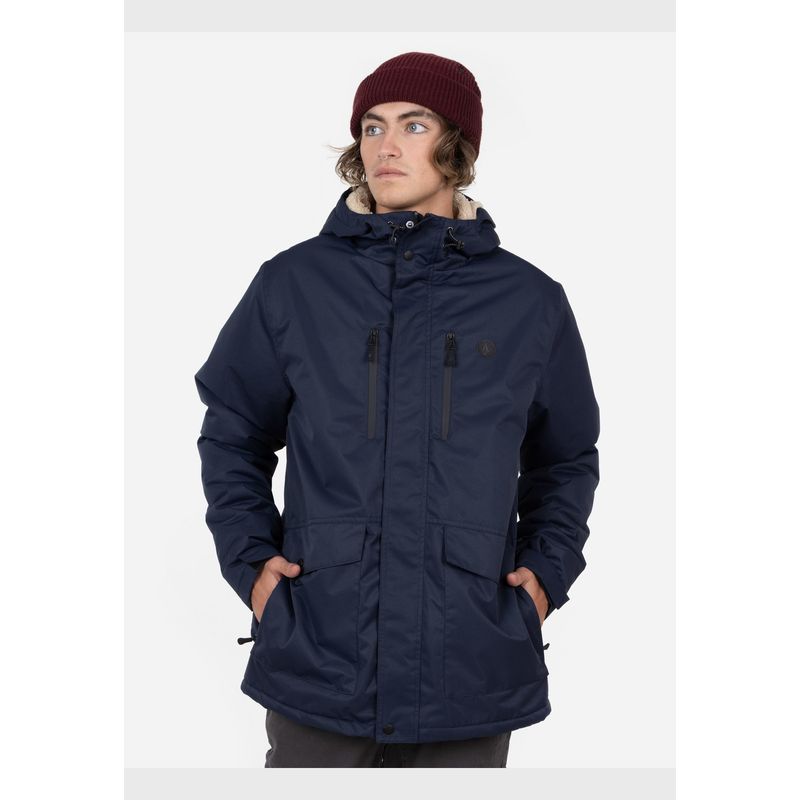 VOLCOM - Casaca Pristine Sherpa Hombre Azul Volcom