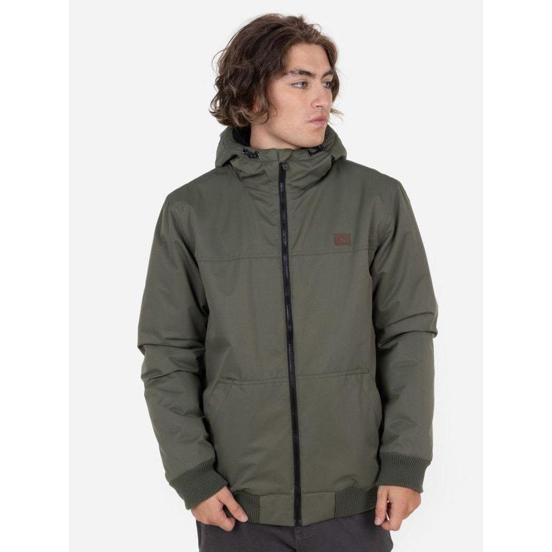 RUSTY - Casaca GREENIE BOMBER Hombre Verde Rusty