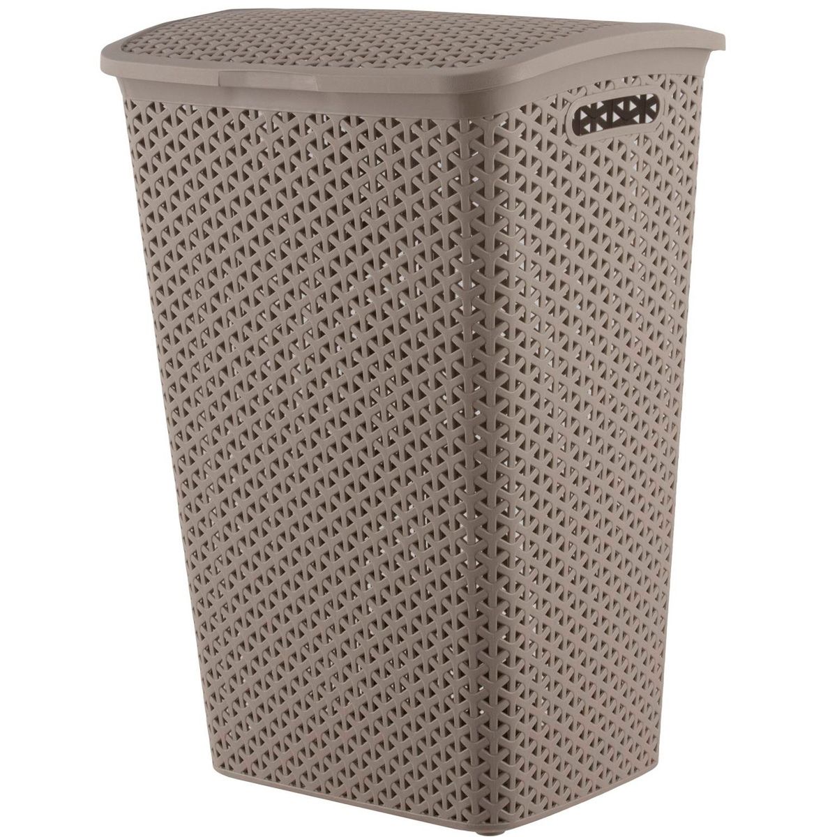 REYPLAST - Cesto Para Ropa Bali Con Tapa 55 litros