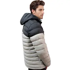 GENERAC - Chaqueta Parka Hombre Termica Impermeable YMOSS Superior Perla