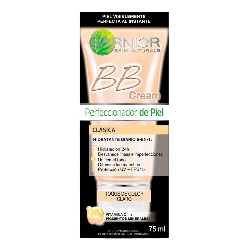 GARNIER - Bb Cream Piel Clásica Toque De Color Claro