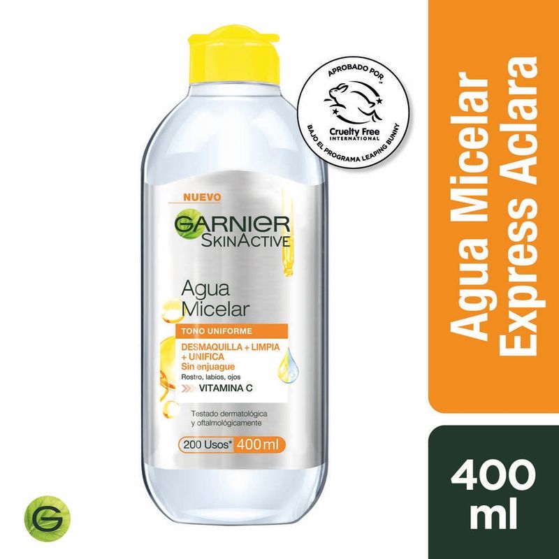 GARNIER - AGUA MICELAR EXPRESS ACLARA