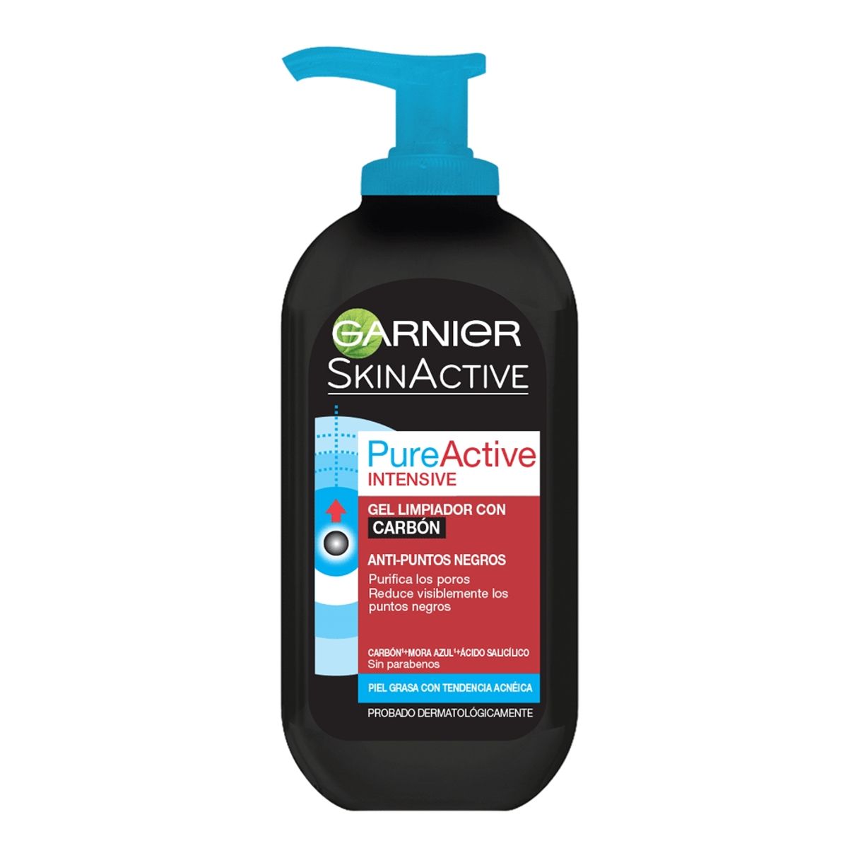 GARNIER - Gel Carbón Pure Active Skin Active