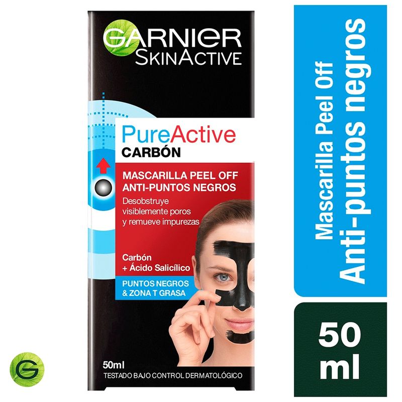 GARNIER - Mascarilla De Carbon Peel Off