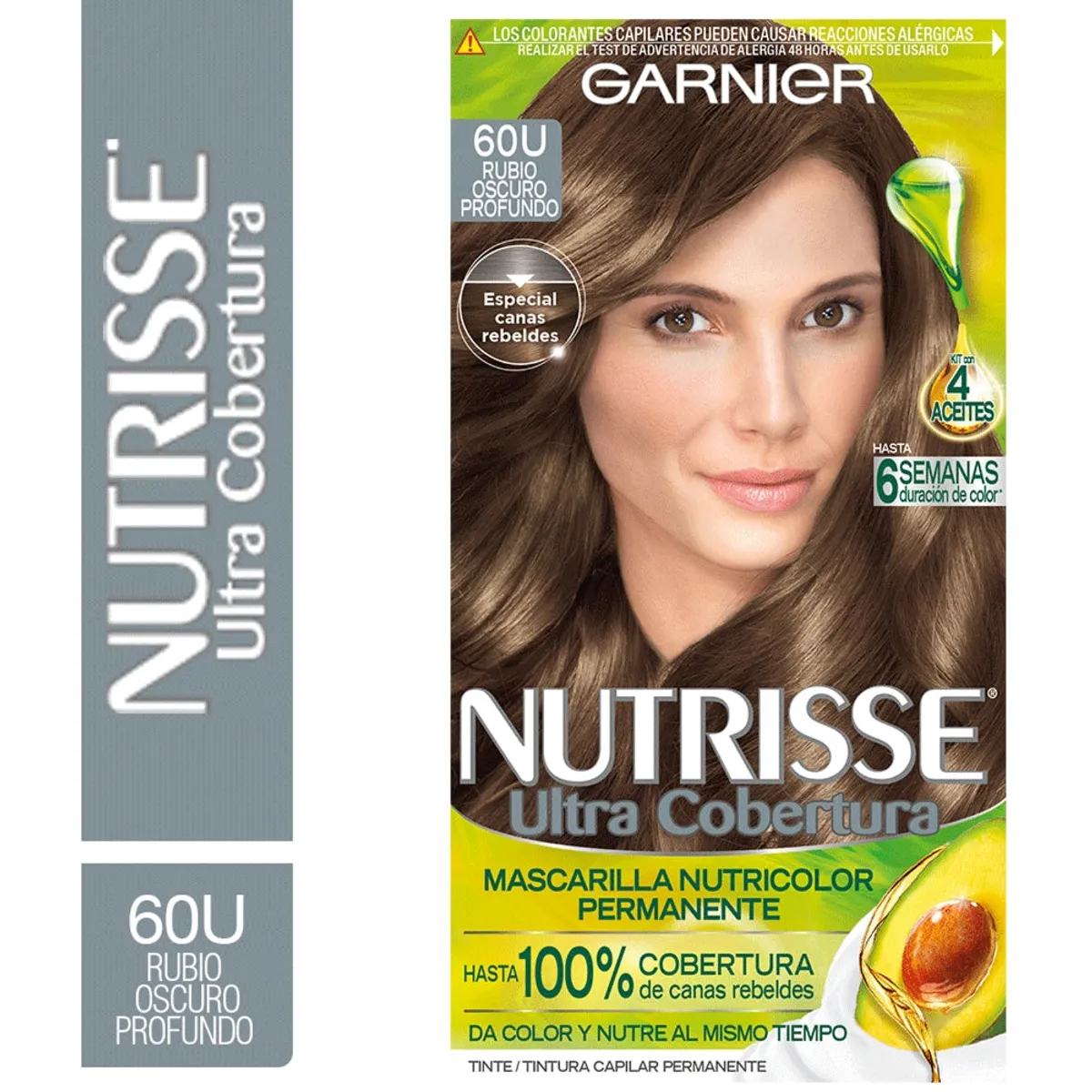 GARNIER - Tinte Nutrisse Ult Cob 60U Rubio Oscuro Profundo Garnier