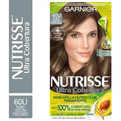 GARNIER - Tinte Nutrisse Ult Cob 60U Rubio Oscuro Profundo
