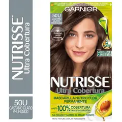 GARNIER - Tinte Nutrisse Ult Cob 50U Castaño Claro Profundo