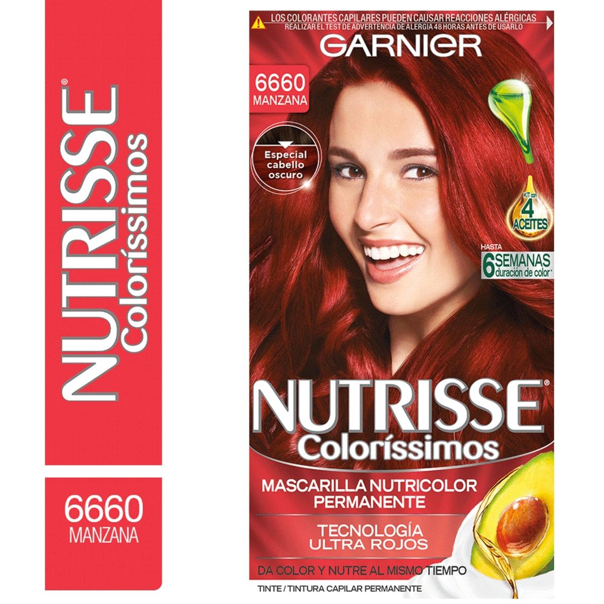 GARNIER - Tinte Nutrisse Clororíssimos 6660 Manzana Garnier