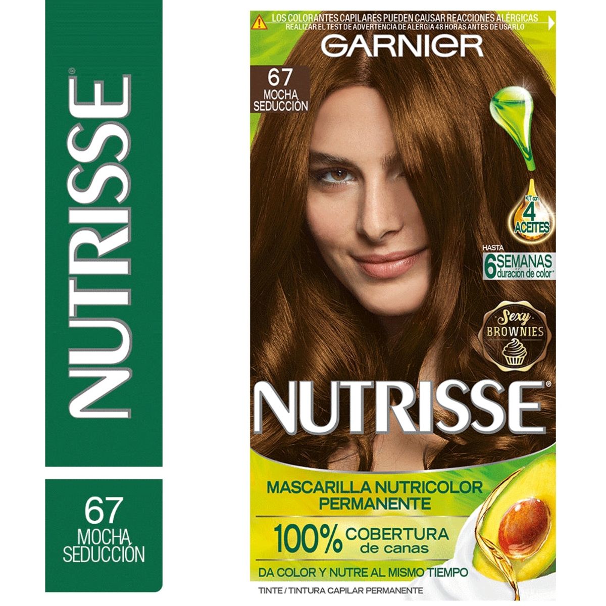 GARNIER - Tinte Nutrisse 67 Mocha Seducción Garnier
