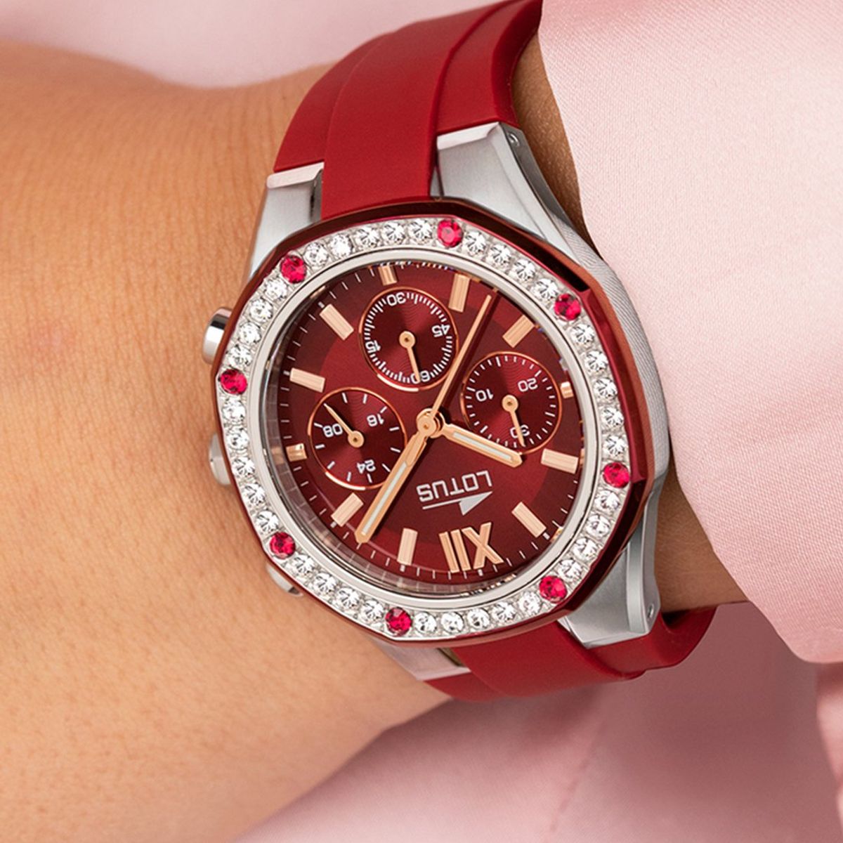 LOTUS - Reloj 18875/3 Lotus Rojo Mujer cellent