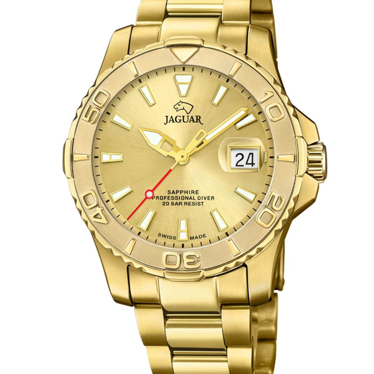 JAGUAR - Reloj J971/4 Jaguar Dorado Hombre Clair De Lune
