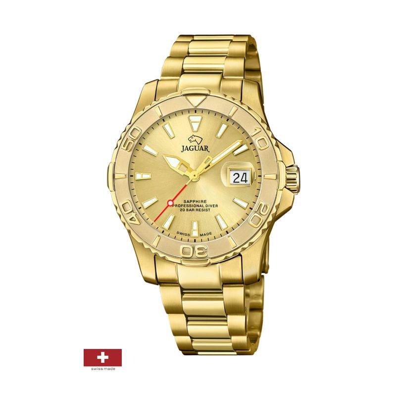 JAGUAR - Reloj J971/4 Jaguar Dorado Hombre Clair De Lune