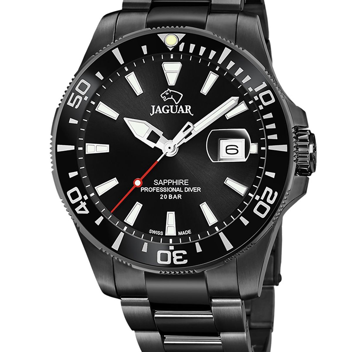 JAGUAR - Reloj J989/1 Jaguar Negro Hombre Executive