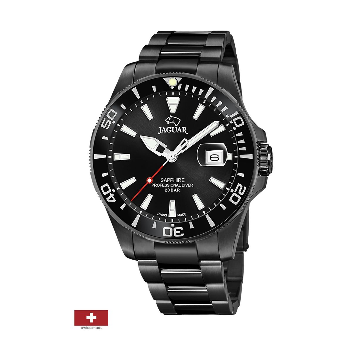 JAGUAR - Reloj J989/1 Jaguar Negro Hombre Executive