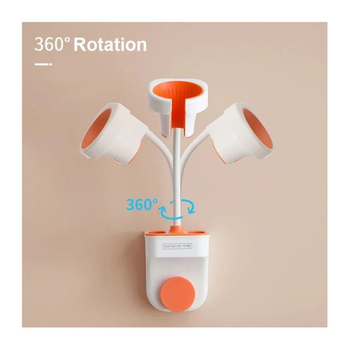 GENERICO - Soporte de Pared para Secador Accesorios Baño