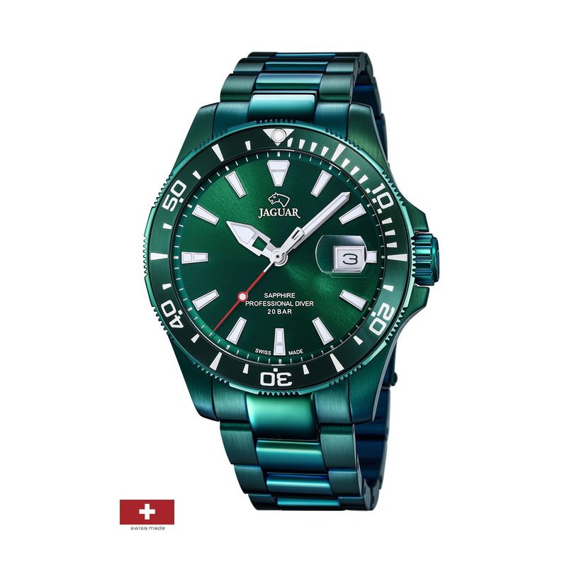 JAGUAR - Reloj J988/1 Jaguar Verde Hombre Executive