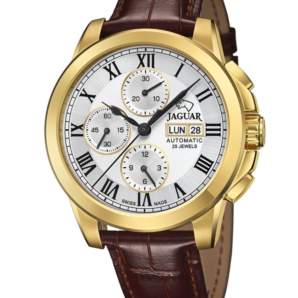 JAGUAR - Reloj J976/1 Jaguar Blanco Hombre Automatico