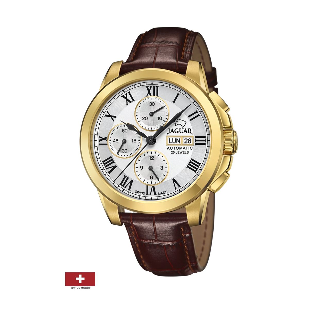 JAGUAR - Reloj J976/1 Jaguar Blanco Hombre Automatico