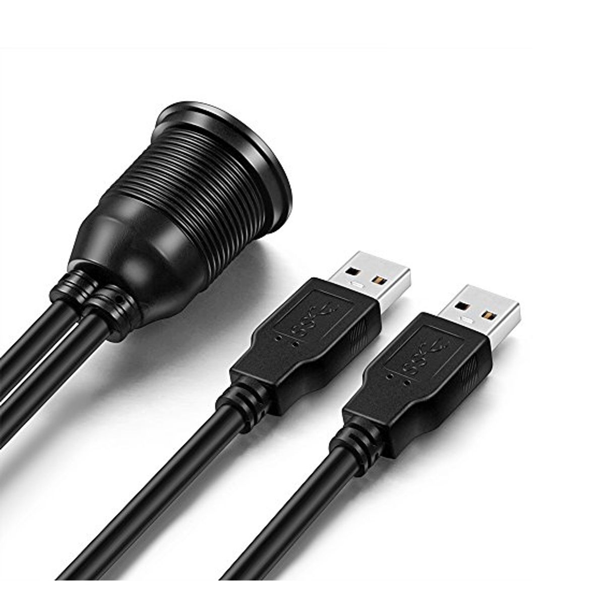 AMPIRE - ENCHUFE DOBLE USB 200CM