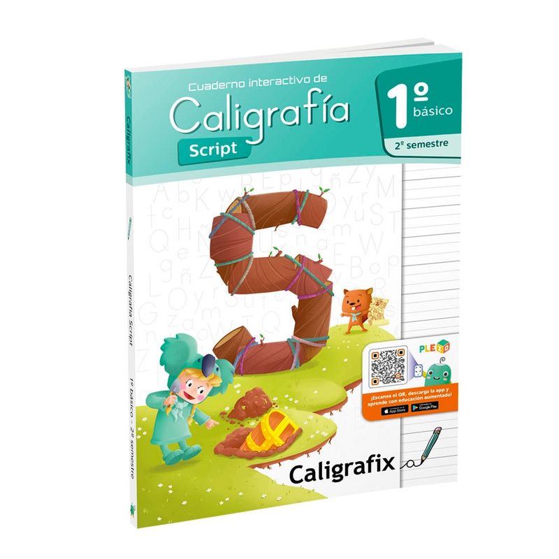 CALIGRAFIX - Caligrafix Cuaderno Caligrafia Script 1 Basico 2 Semestre