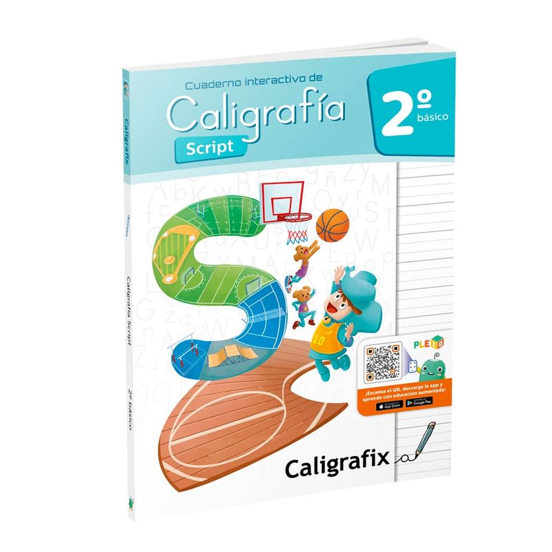 CALIGRAFIX - Caligrafix Cuaderno Caligrafia Script 2° Basico