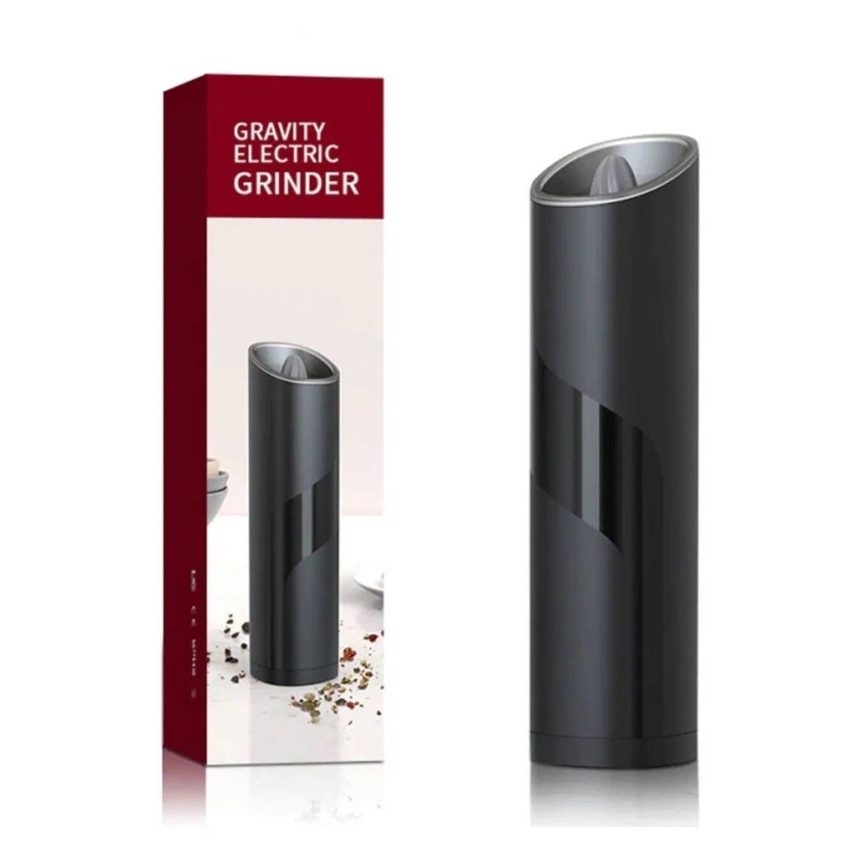 GENERICO - Molinillo Electrico Salero Moledor Salpimentero Especias Sal