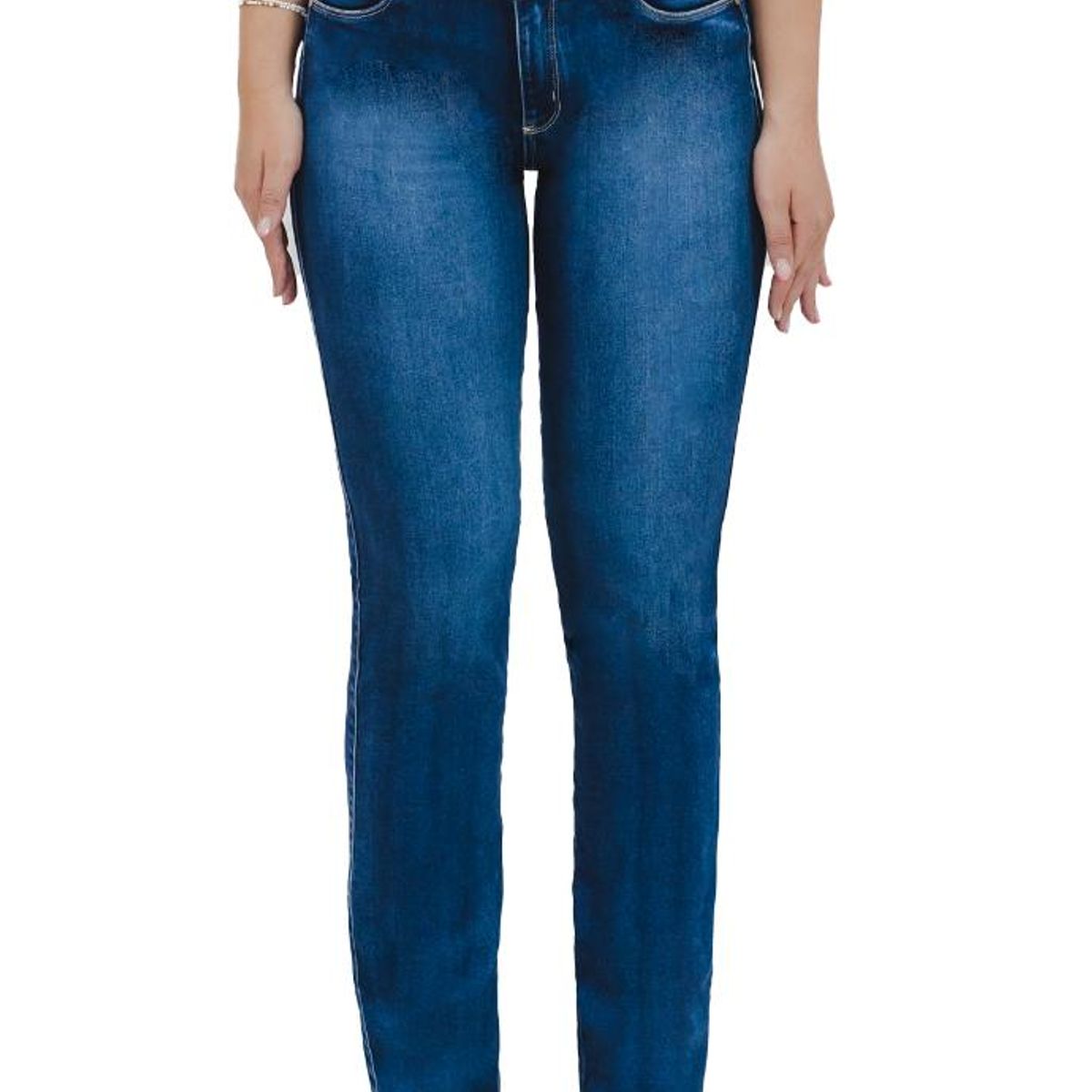DIVINO JEANS - Jeans Divino Amatista I azul